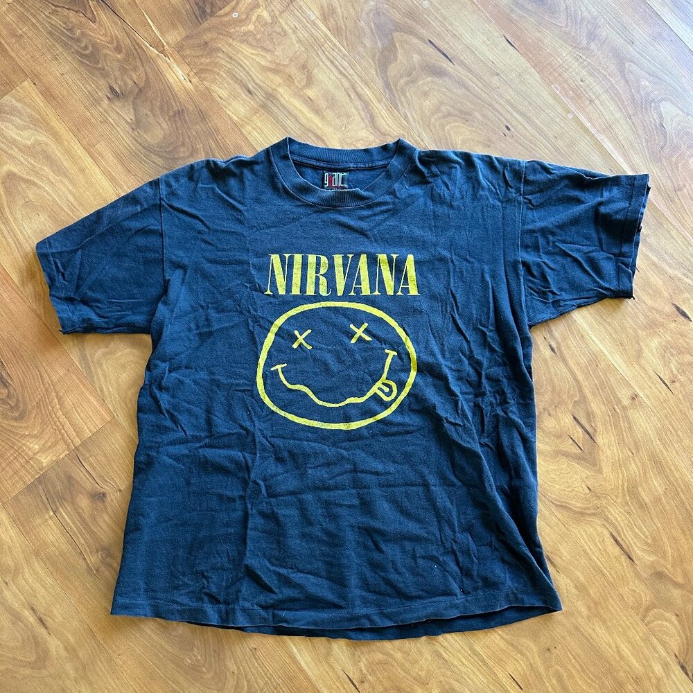 Vintage Nirvana tee shirt (size XL) - Original from early 90's
